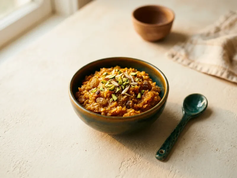 Gajar halwa