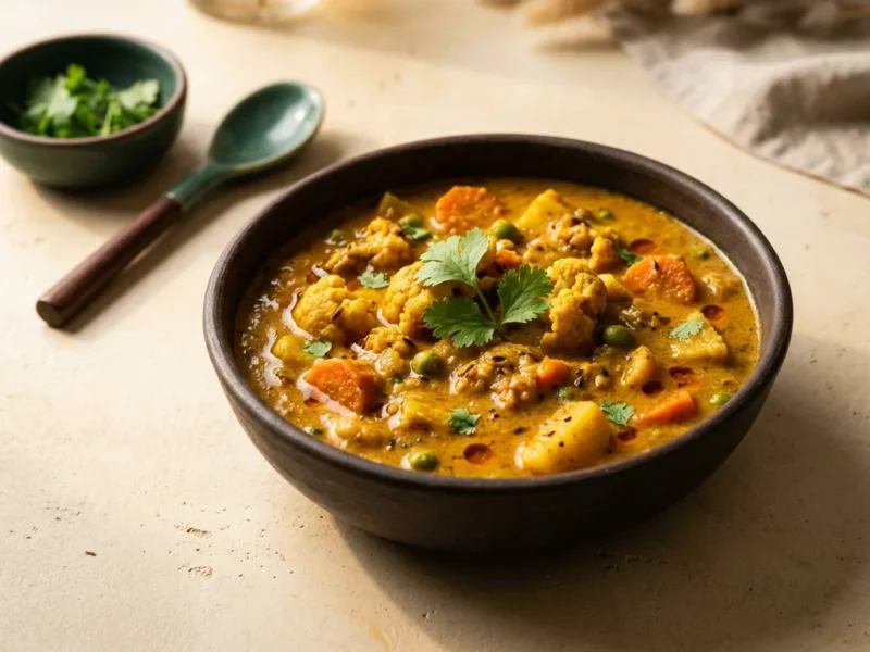 Vegetable curry
